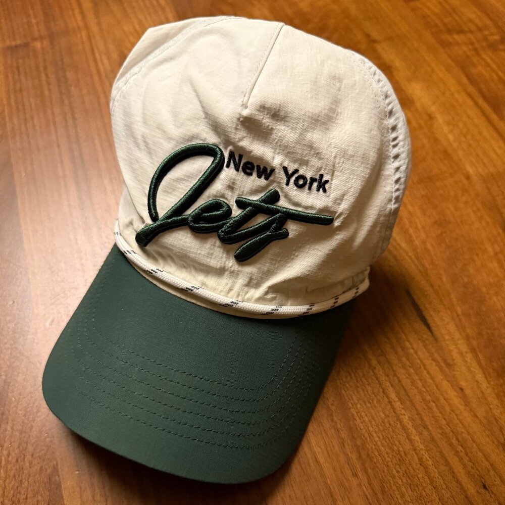 Two for One, Jets '47 hat(s)